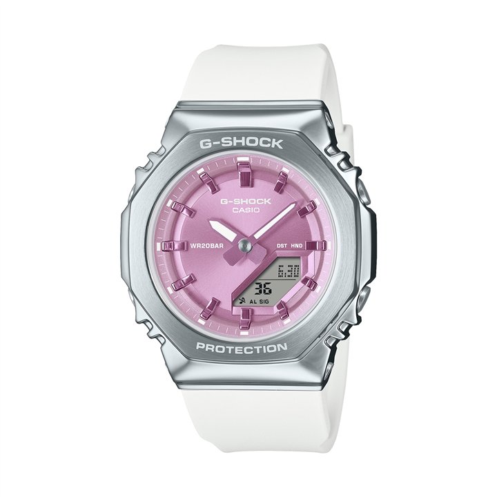 CASIO G-SHOCK Mod. MINI OAK G-STEEL PINK - WW.GM-S2110-7A6ER - Teknashop Ltd