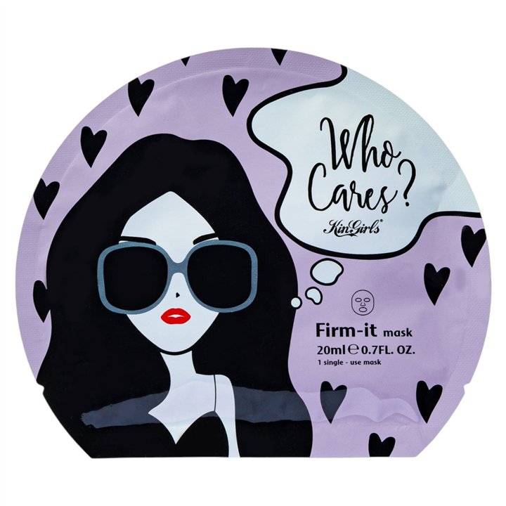 Kingirls, Who Cares, Moisturizing, Sheet Mask, For Face, 20 ml *Tester - Teknashop Ltd