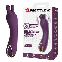 PRETTY LOVE - LUNAO RECHARGEABLE VIBRATOR 10 FUNCTIONS PURPLE - D-246137 - Teknashop Ltd