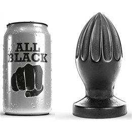 ALL BLACK - PLUG ANAL 12 CM - D-221850 - Teknashop Ltd