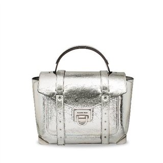 MICHAEL KORS WOMEN'S HANDBAG SILVER - 35H1SNCS6M - Teknashop Ltd
