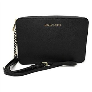 MICHAEL KORS JET SET LARGE EAST WEST SAFFIANO LEATHER CROSSBODY - 35T8GTTC9L-2 - Teknashop Ltd