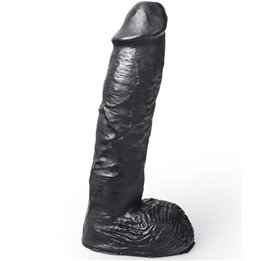 HUNG SYSTEM - REALISTIC DILDO BLACK COLOR MICKEY 24 CM - D-222969 - Teknashop Ltd