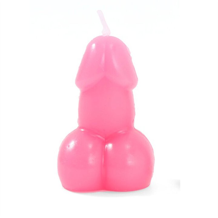 DIABLO PICANTE - PENIS SHAPED CANDLE IN FUCHSIA COLOR - D-243989 - Teknashop Ltd