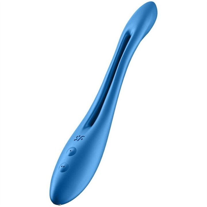 SATISFYER - ELASTIC GAME MULTI VIBRATOR BLUE - D-231017 - Teknashop Ltd