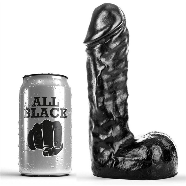 ALL BLACK - DONG 19 CM - D-222814 - Teknashop Ltd
