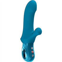 FUN FACTORY - BI STRONIC CURVE THRUSTING RABBIT PULSATORS AQUAMARINE - D-244309 - Teknashop Ltd