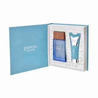 Lolita Lempicka Homme Eau De Toilette Spray 100ml Set 2 Pieces - unisex - Teknashop Ltd
