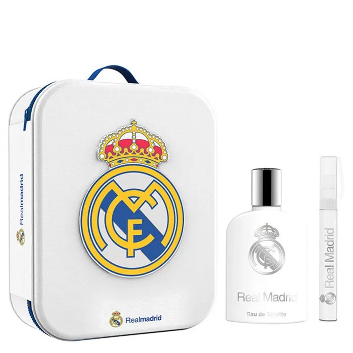 Real Madrid Eau De Toilette Spray 100ml Set 3 Pieces - children - Teknashop Ltd