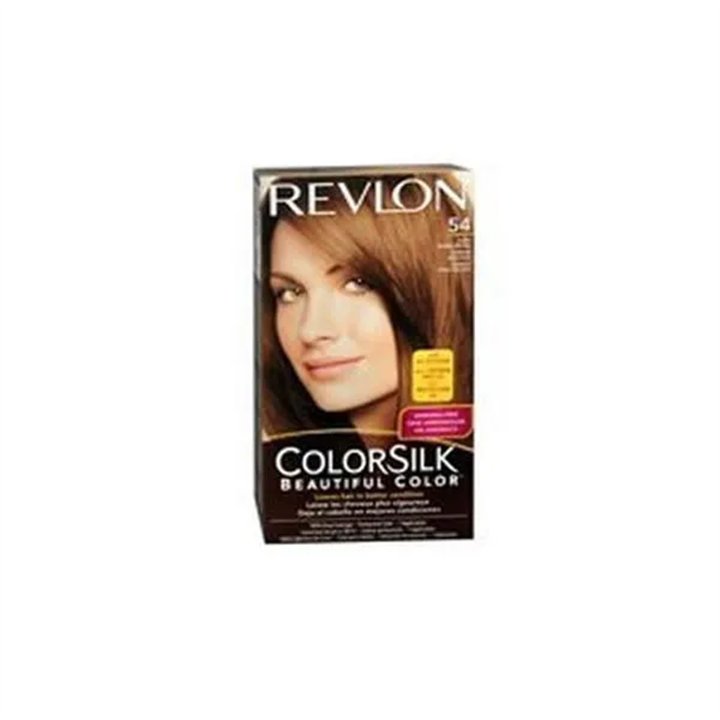 Revlon Colorsilk Ammonia Free 54 Light Golden Brown  - unisex - Teknashop Ltd
