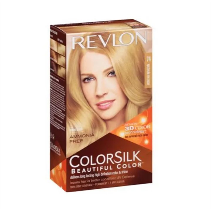 Revlon Colorsilk Ammonia Free 74 Medium Blond  - unisex - Teknashop Ltd
