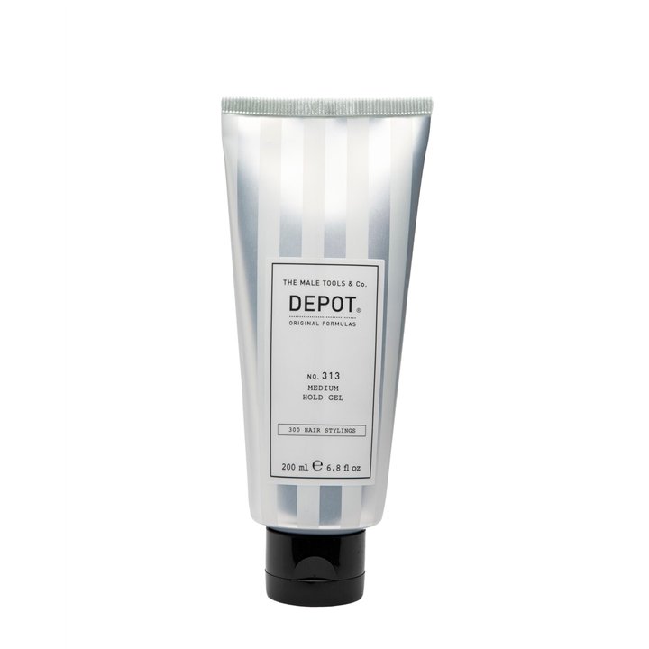 Depot, 300 Hair Stylings No. 313, UV Filter, Hair Styling Gel, Definition & Control, Medium Hold, 200 ml - Teknashop Ltd