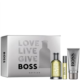 Set Hugo Boss: Boss Bottled, Eau De Toilette, For Men, 100 ml + Boss Bottled, Eau De Toilette, For Men, 10 ml + Boss Bottled, Cl