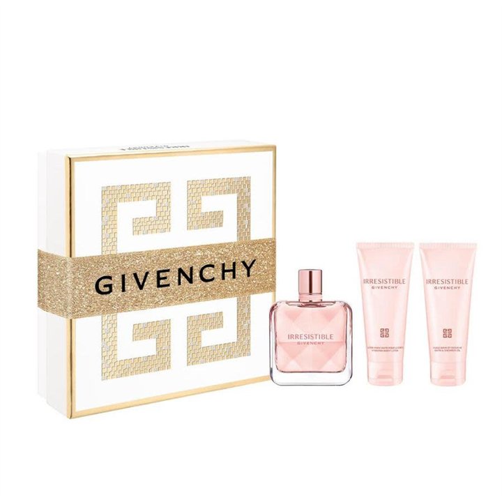 Set Givenchy: Irresistible, Moisturizing, Body Lotion, 75 ml + Irresistible, Eau De Parfum, For Women, 80 ml + Irresistible, Sho