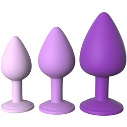FANTASY FOR HER - VIOLET ANAL PLUG SET 3 - D-236566 - Teknashop Ltd