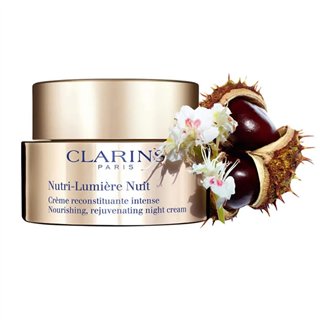 Clarins Nutri-Lumière Night Cream Nourishing Rejuvenating Night Cream 50ml  - unisex - Teknashop Ltd