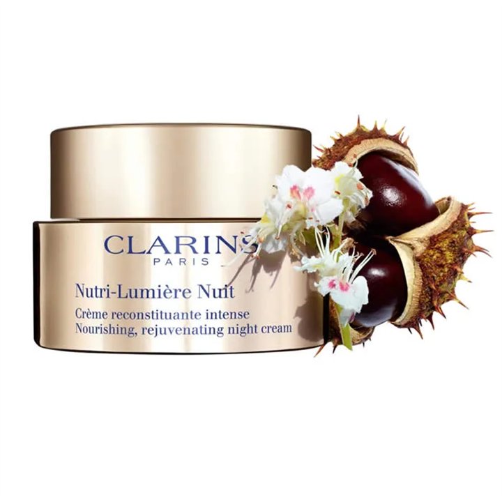 Clarins Nutri-Lumière Night Cream Nourishing Rejuvenating Night Cream 50ml  - unisex - Teknashop Ltd