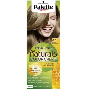 Schwarzkopf Palette Naturals Color Creme 6.0 Dark Blonde - unisex - Teknashop Ltd