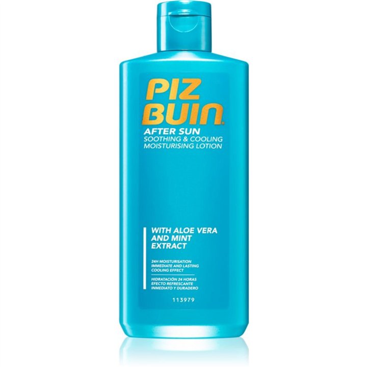 Piz Buin, After Sun, Cooling, Soothing, Regenerating, After-Sun Lotion, 200 ml - Teknashop Ltd