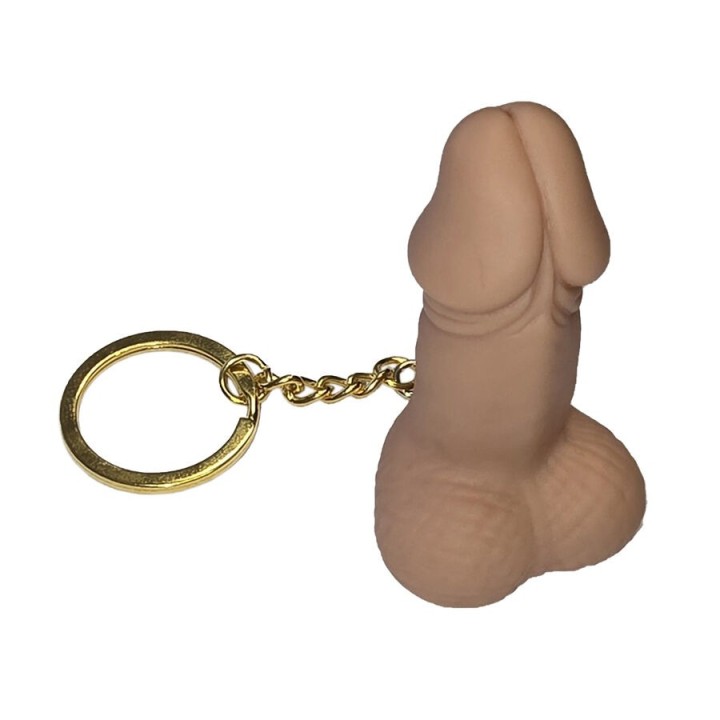DIABLO PICANTE - WHISTLE KEYCHAIN IN THE SHAPE OF A PENIS IN FLESH COLOR - D-243974 - Teknashop Ltd