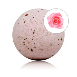 TALOKA - ROSES SCENTED BATH BOMB WITH ROSE PETALS - D-232572 - Teknashop Ltd