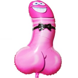DIABLO PICANTE - PENIS SHAPED PARTY BALLOON PINK - D-242354 - Teknashop Ltd