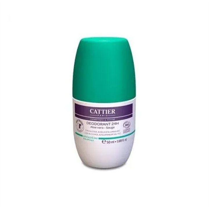 Cattier Paris Cattier Desodorante Roll-On Aloe 50ml - unisex - Teknashop Ltd