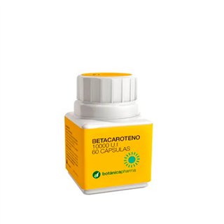 Botánicanutrients Beta-carotene 10000 IU 60 Capsules  - unisex - Teknashop Ltd