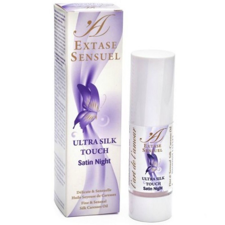 EXTASE SENSUAL - ULTRA SILK TOUCH SATIN NIGHT MASSAGE OIL - D-212708 - Teknashop Ltd