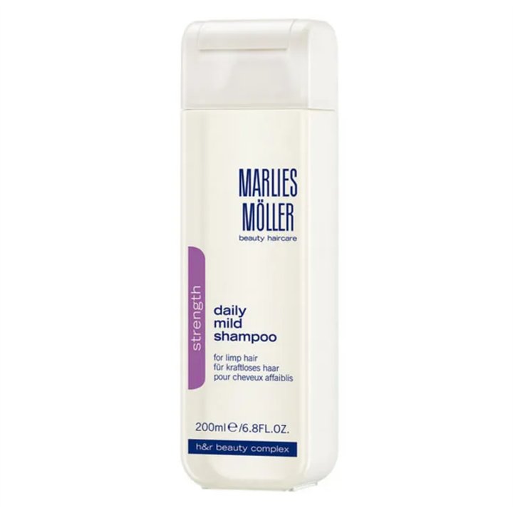 Marlies Moller Strength Daily Mid Shampoo 200ml - unisex - Teknashop Ltd