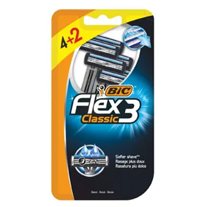 Bic Flex 3 Hojas Maq Afeitar 4 2 Ud - unisex - Teknashop Ltd