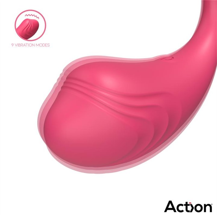 Luvia Vibrating Egg with Remote Control Pink - AC-353 - Teknashop Ltd
