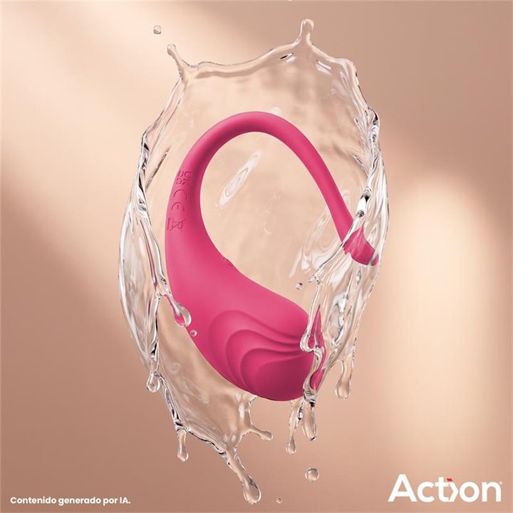 Luvia Vibrating Egg with Remote Control Pink - AC-353 - Teknashop Ltd