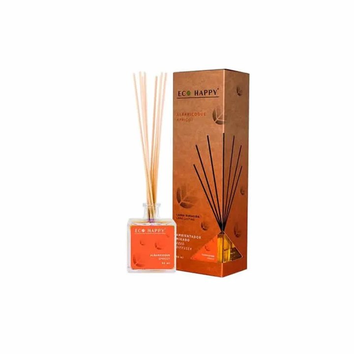 Eco Happy Apricot Diffuser 95ml - unisex - Teknashop Ltd