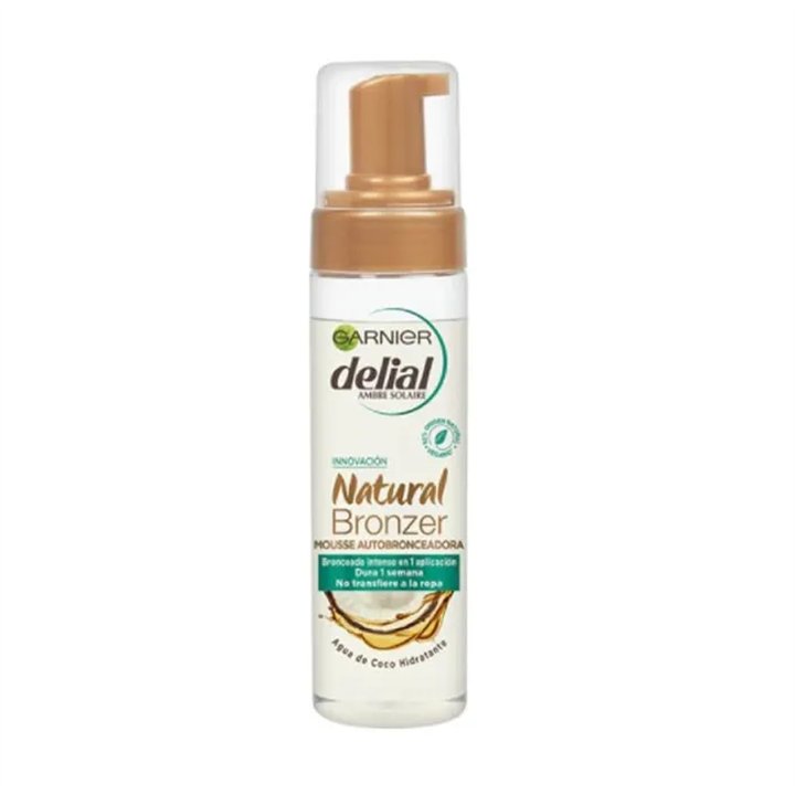 Delial Natural Bronzer Self Tanning Mousse 200ml - unisex - Teknashop Ltd