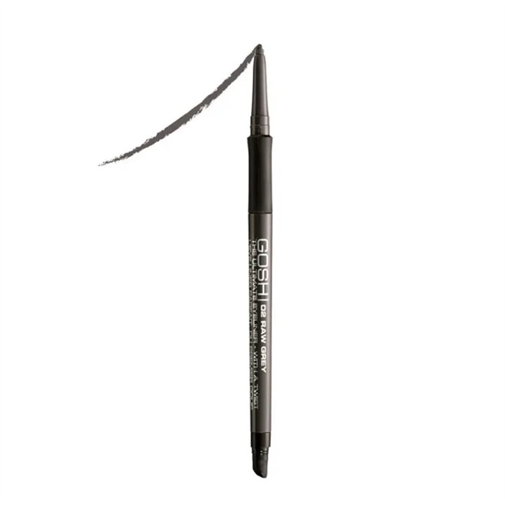 Gosh The Ultimate Eyeliner With A Twist 02 Raw Grey - unisex - Teknashop Ltd