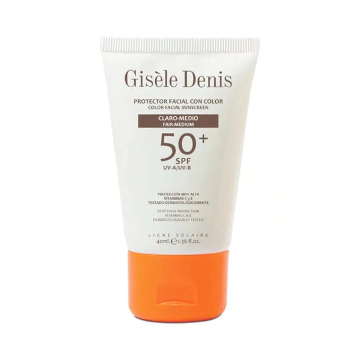 Gisèle Denis Color Facial Sunscreen Spf50+ Fair/Medium 40ml - unisex - Teknashop Ltd