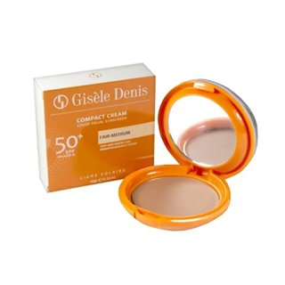 Gisèle Denis Compact Facial Sunscreen Cream Spf50 + Fair-Medium Tone 10g - unisex - Teknashop Ltd