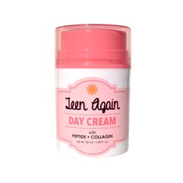 Look At Me, Teen Again, Collagen, Hydra-Nourishing, Day, Cream, For Face, 50 ml - Teknashop Ltd