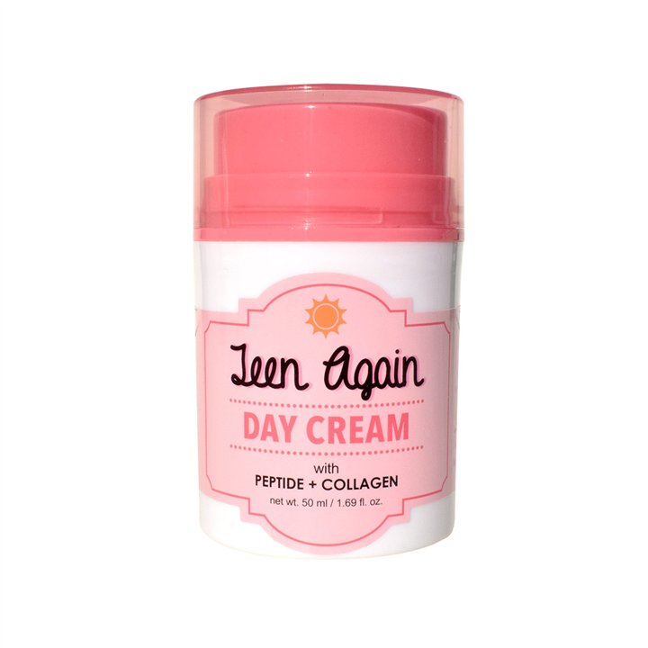 Look At Me, Teen Again, Collagen, Hydra-Nourishing, Day, Cream, For Face, 50 ml - Teknashop Ltd
