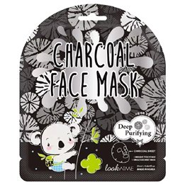 Look At Me, Look At Me, Charcoal, Purifying, Sheet Mask, For Face, 25 ml - Teknashop Ltd