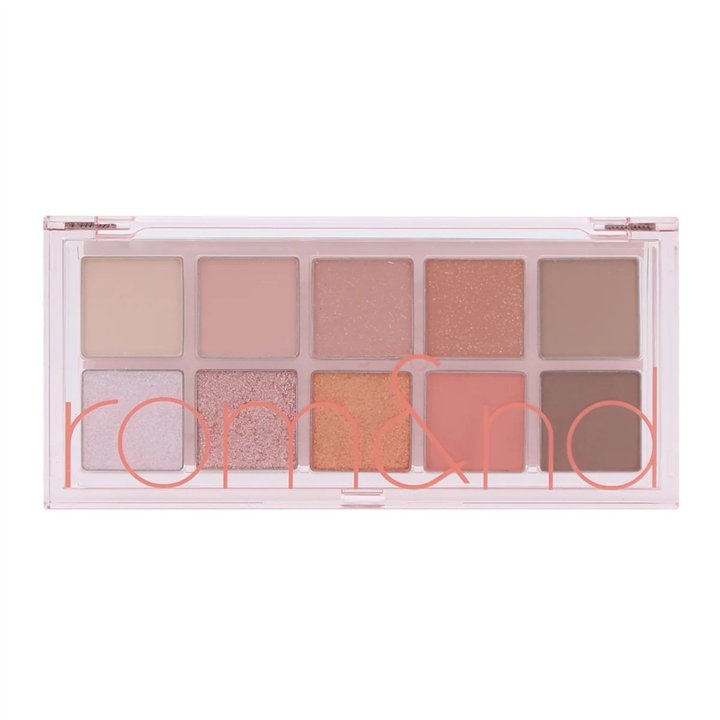 Rom&nd, Better Than Eyes, Eyeshadow Palette, 08, Peach Dahlia Garden, 10, 102 g - Teknashop Ltd