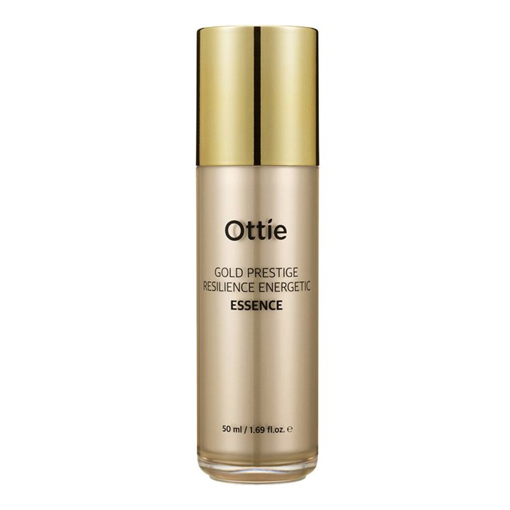 Ottie, Gold Prestige Resilience Energetic, Anti-Aging, Daily, Essence Lotion, For Face, 50 ml - Teknashop Ltd