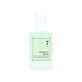 Numbuzin, No. 7 Mild Green Soothing, Hydrating & Soothing, Tonic Lotion, For Face, 50 ml - Teknashop Ltd