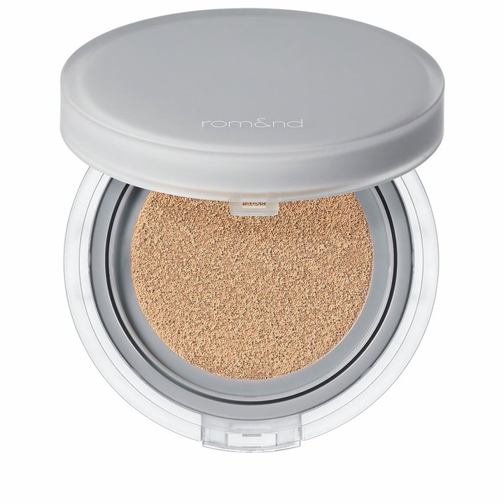 Rom&nd, Nu Zero Cushion, Semi-matte finish, Compact Foundation, 04, Beige, 15 g - Teknashop Ltd