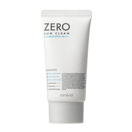 Rom&nd, Zero Sun Clean, For All Skin Types, Before Sun Exposure, Light Cream, For Face, SPF 50+, 50 ml - Teknashop Ltd
