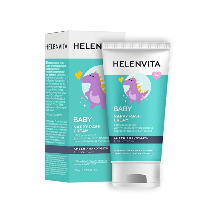 Helenvita, Baby, Anti-Irritation, Body Cream, Nappy Area, 150 ml - Teknashop Ltd