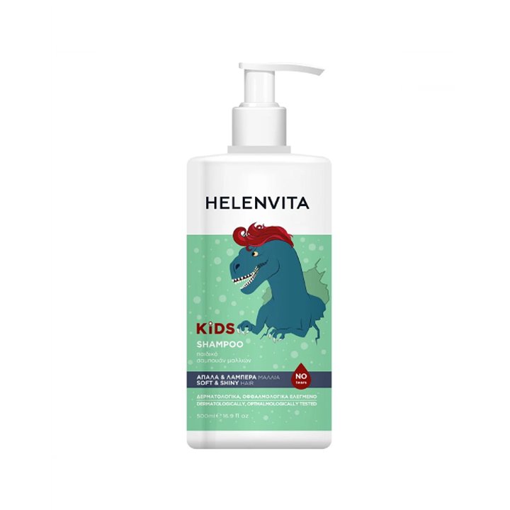 Helenvita, Kids Dino, Hair Shampoo, For Shine & Softness, 500 ml - Teknashop Ltd