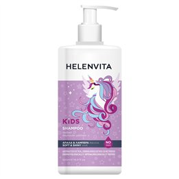 Helenvita, Kids Unicorn, Hair Shampoo, For Shine & Softness, 500 ml - Teknashop Ltd
