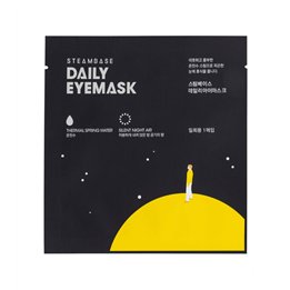 SteamBase, Silent Night Air, Warming, Weekly or as needed, Eye Sheet Mask, 1 pcs - Teknashop Ltd